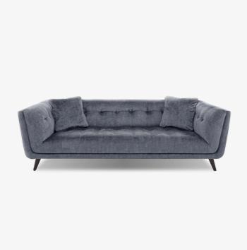 Rene 3 Seater Fabric Sofa